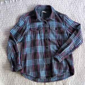 Outerknown Blanket Shirt Blue Shirt